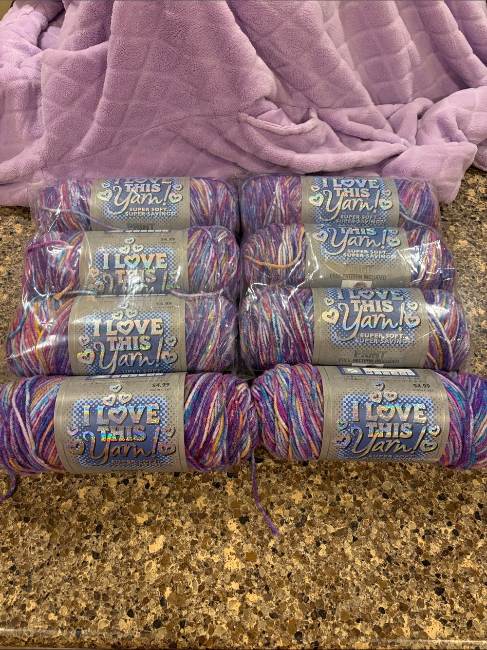 Yarn skeins